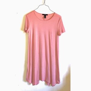Pretty pink Forever21 Teeshirt Dress